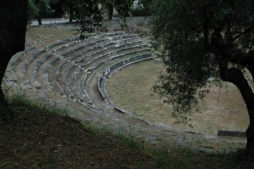 The ancient theatre of Gythion